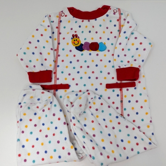 Baby Einstein Other - Baby Einstein Sleeper 9 Months Mths Vintage 90s Clothes Primary Colours